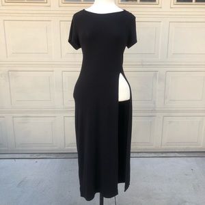 Black T-shirt Dress